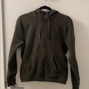 Lululemon Olive Hooded Sweatshirt